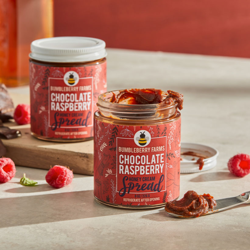 Chocolate Raspberry + Sea Salt Caramel Spread Combo