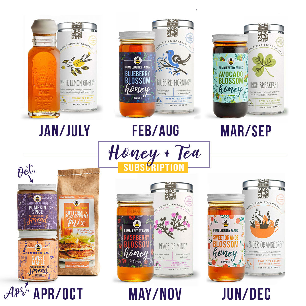 Sweet high quality honey bundle 12 months