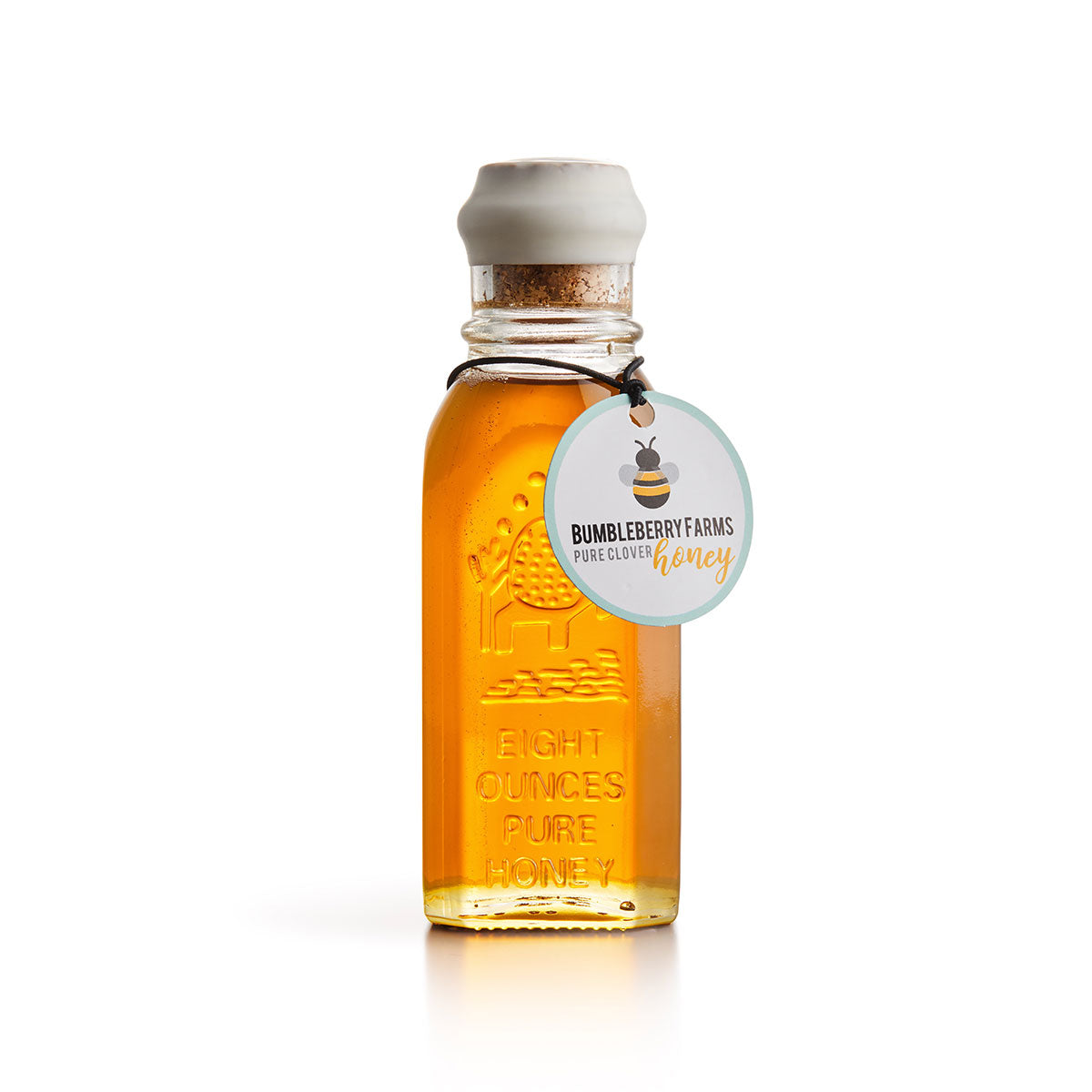 Pure Clover Honey in Vintage-Inspired Jar