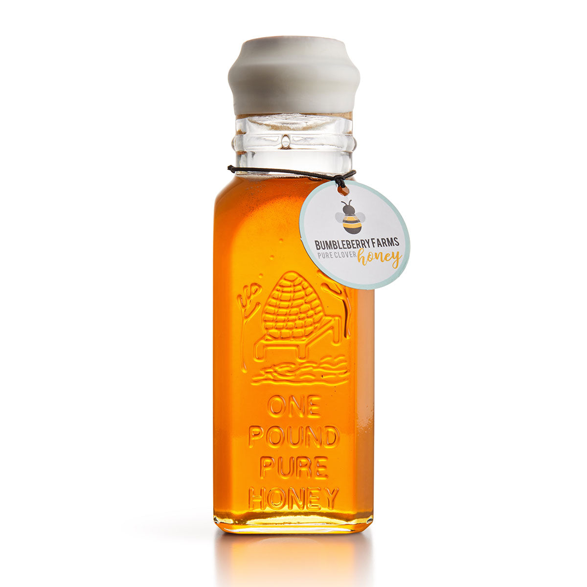 Pure Clover Honey in Vintage-Inspired Jar