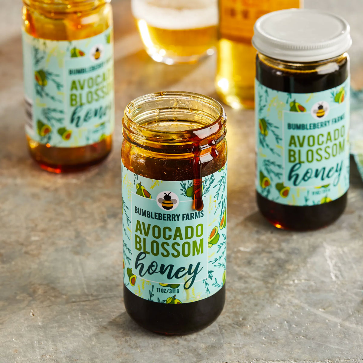 Bumbleberry Farms Avocado Blossom honey