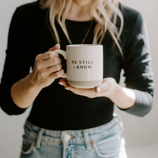 Be Still + Know Mug