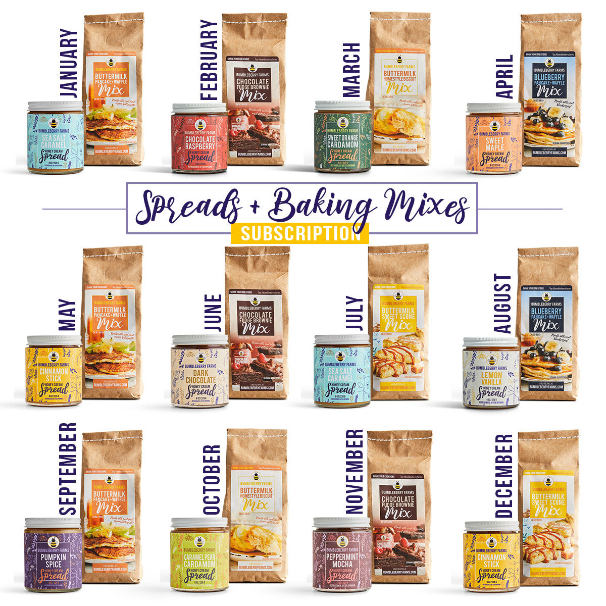 Spreads + Baking Mixes Subscription