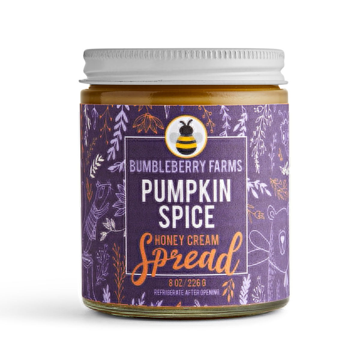 Pumpkin Spice Honey Cream Spread