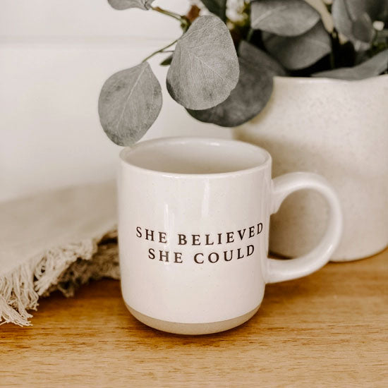 She Believed She Could Mug