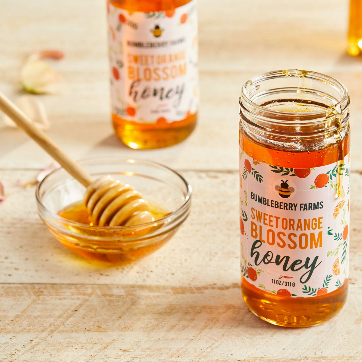 Bumbleberry Farms Sweet Orange Blossom Honey