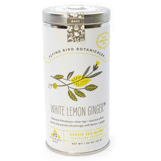 White Lemon Ginger Tea