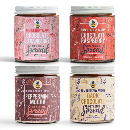 LIMITED TIME! Chocolate Lovers Honey Cream Spread Collection