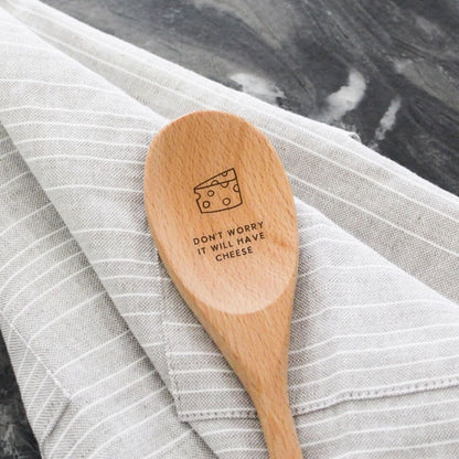 Wooden Spoons With Message (many options)