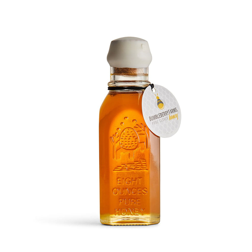 Bumbleberry Farms Pure Clover Honey in Vintage Jar