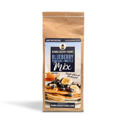 Blueberry Pancake + Waffle Mix