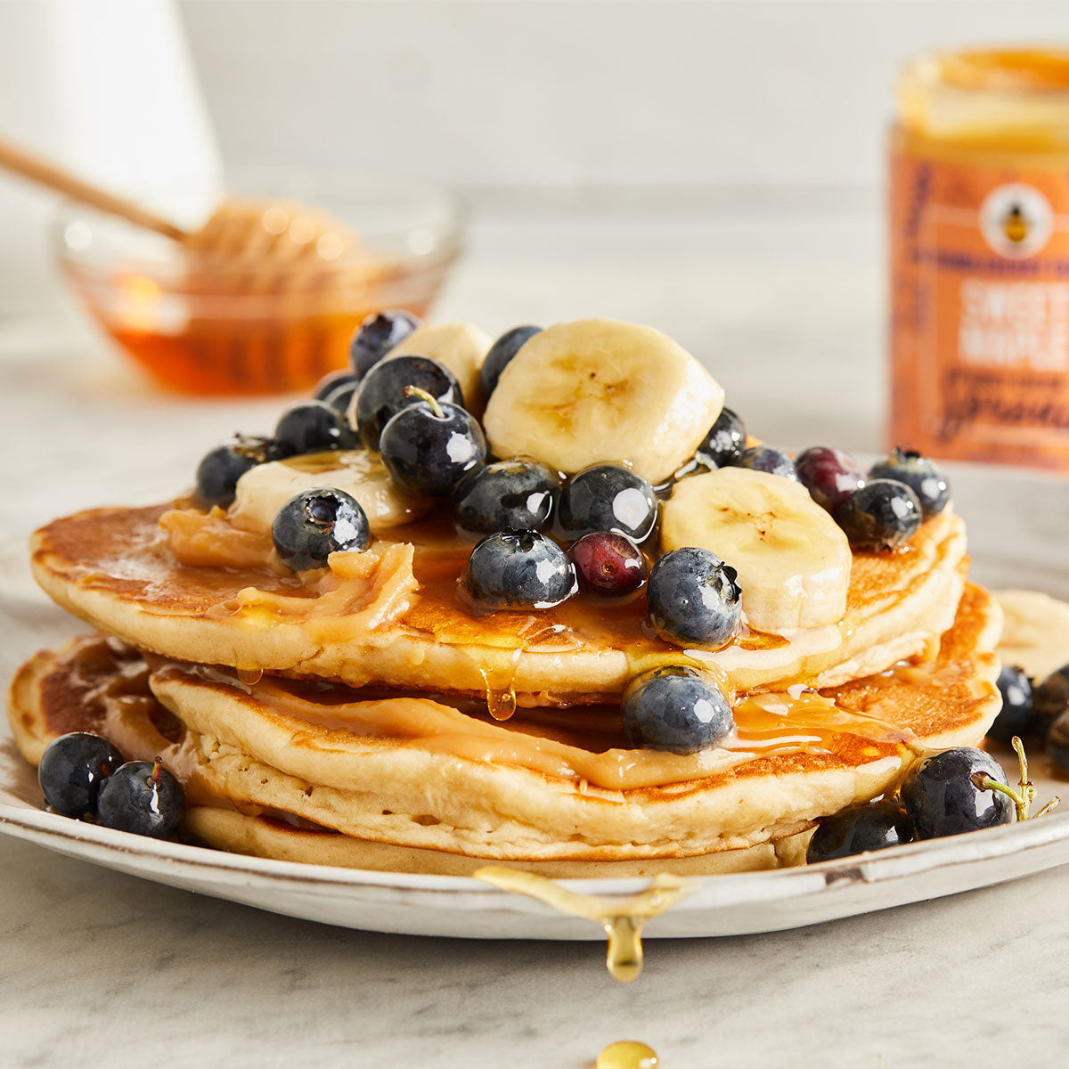 Blueberry Pancake + Waffle Mix
